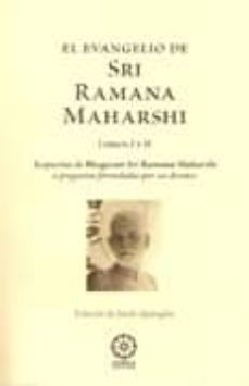 el evangelio de sri ramana maharshi libros i y ii: respuestas de bhagavan sri ramana maharshi-9788483522660
