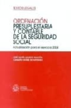ordenacion presupuestaria y contable de la seguridad social-jose maria marco garcia-9788484171560