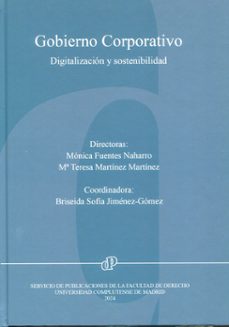 gobierno corporativo. digitalizacion y sostenibilidad-monica fuentes naharro-9788484812760