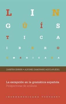 la excepcion en la gramatica española: perspectivas del analisis-9788484895060