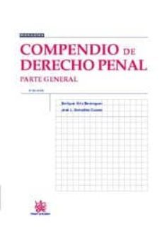 compendio de derecho penal. parte general (3ª edicion)-9788490043660