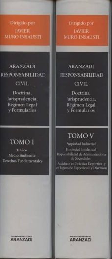 aranzadi responsabilidad civil-javier muro insausti-9788490143360