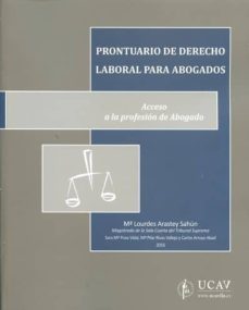 prontuario de derecho laboral para abogados-maria lourdes arastey sahun-9788490403860
