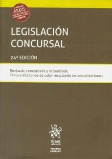 legislacion concursal 24ª edicion 2018-9788491902560