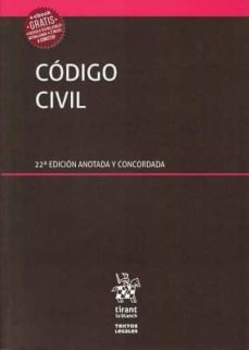 codigo civil 22ª edicion 2018 anotada y concordada-9788491906360