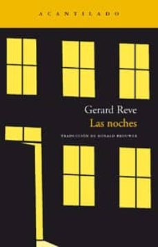 las noches-gerard reve-9788492649860