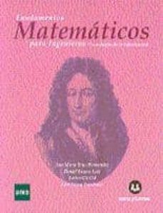 fundamentos matematicos para ingenieros (tecnologia de la informa cion)-9788492948260