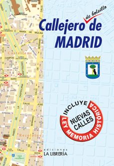 callejero de bolsillo de madrid-9788498734560