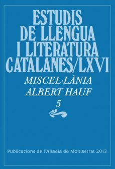 miscel·lania albert hauf 5-9788498835960