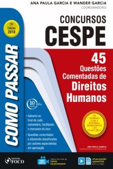 como passar em concursos cespe: direitos humanos (ebook)-wander garcia-ana paula garcia-9788582422960