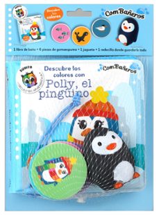 descubre los colores con polly, el pinguino. (combañeros)-9788742556160
