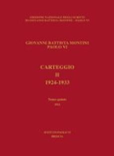 carteggio ii (1924 - 1933) (ebook)-9788838256660