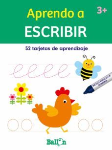aprendo a escribir - tarjetas borrables-9789403225760