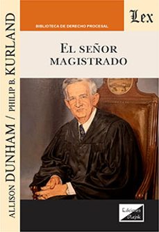 señor magistrado, el-allison dunham-9789564073460