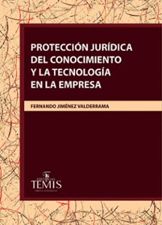 proteccion juridica del conocimiento y la tecnologia en la empresa-fernando jimenez valderrama-9789583511660