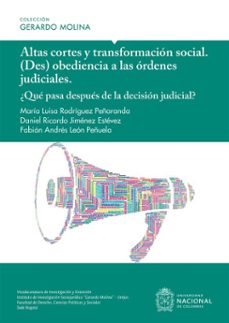 altas cortes y transformacion social (ebook)-maría luisa rodríguez peñaranda-daniel ricardo jiménez-fabián andrés león peñuela-9789587946260