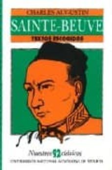 textos escogidos-charles augustin saint beuve-9789683680860
