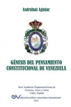 gnesis del pensamiento  constitucional de venezuela-9789803654160