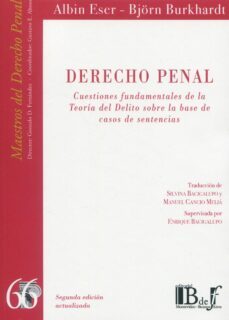 derecho penal. cuestiones fundamentales de la teoria del delito sobre la base de casos de sentencias-eser albin-9789915650760
