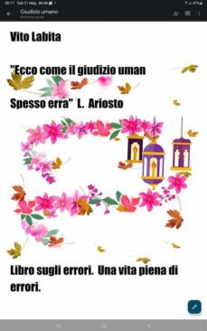 "ecco come il giudizio uman spesso erra" l. ariosto (ebook)-9791221338560