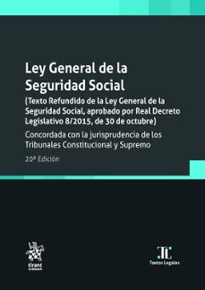 ley general de la seguridad social (20ª edicion)-9791370403560