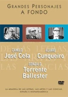 camilo jose cela, alvaro cunqueiro y gonzalo torrente ballester ( grandes personajes a fondo) (dvd)-2910010545270