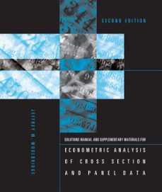 student's solutions manual and supplementary materials for econometric analysis of cross section and panel data, second edition (ebook)-jeffrey m. wooldridge-9780262300070
