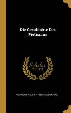 die geschichte des pietismus-9780270492170