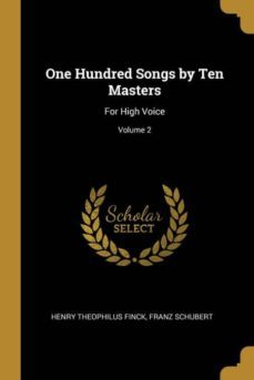 one hundred songs by ten masters-9780270870770
