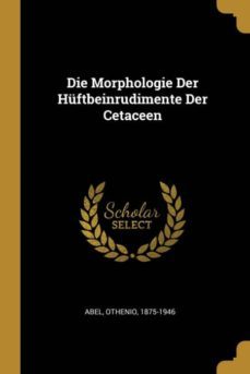 die morphologie der hftbeinrudimente der cetaceen-9780274599370