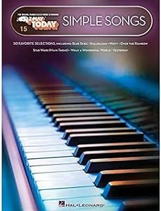 simple songs: e-z play today volume 15-9781495099670