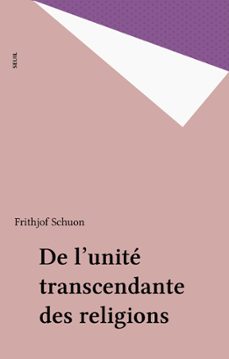 de l'unite transcendante des religions (ebook)-frithjof schuon-9782021250770