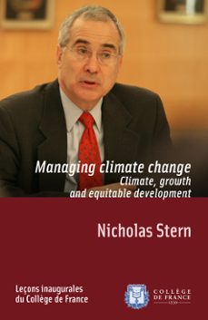 managing climate change. climate, growth and equitable development (ebook)-nicholas stern-9782722602670