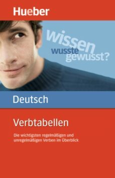 verbtabellen deutsch als fremdsprache: die wichtigsten regelmaigen und unregelmaigen verben im uberblick-9783190079070