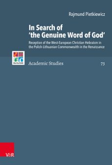 in search of 'the genuine word of god' (ebook)-9783647517070