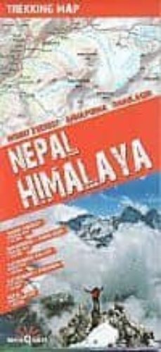nepal himalaya mapa de trekkink (escala: 1:100.000)-9788361155270