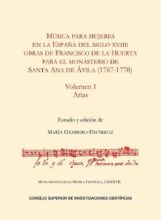 musica para mujeres en la españa del siglo xviii-francisco de la huerta-9788400115470