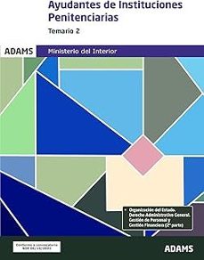 temario 2 ayudantes de instituciones penitenciarias ministerio del interior-9788410776470