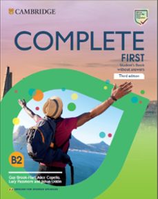 complete first student`s book without answers english for spanish speakers 3ed-9788413224770