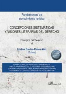 concepciones sistematicas y visiones literarias del derecho-cristina fuertes planas aleix-9788413772370