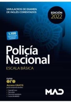 escala básica de policía nacional. simulacros de examen de inglés comentados-9788414257470