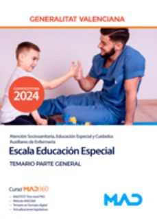 escala educación especial. atención sociosanitaria, educación y cuidados auxiliares de la generalitat valenciana-9788414282670