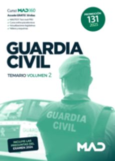 guardia civil promoción 131. temario volumen 2-9788414297070