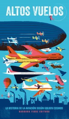 altos vuelos: leporello-golden cosmos-9788415208570