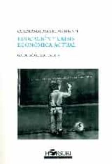 educacion y crisis economica actual-9788415212270