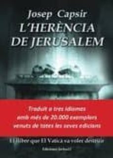 l'herència de jerusalem (ebook)-josep capsir comin-9788416887170