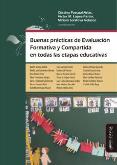 buenas practicas de evaluacion formativa y compartida en todas las etapas educativas (ebook)-cristina pascual-arias-víctor lópez-pastor-miriam sonlleva velasco-9788418929670