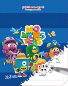 ¡pinta con agua! busca y encuentra: momonsters-9788419316370