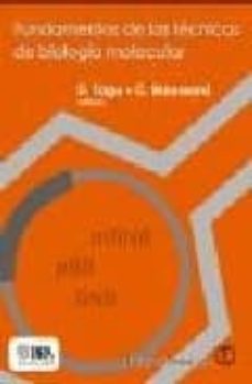 fundamentos de las tecnicas de biologia molecular-d. tagu-c. moussard-9788420010670