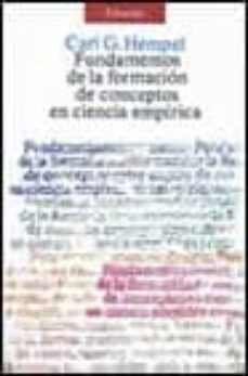fundamentos de la formacion de conceptos en ciencia empirica-9788420625270